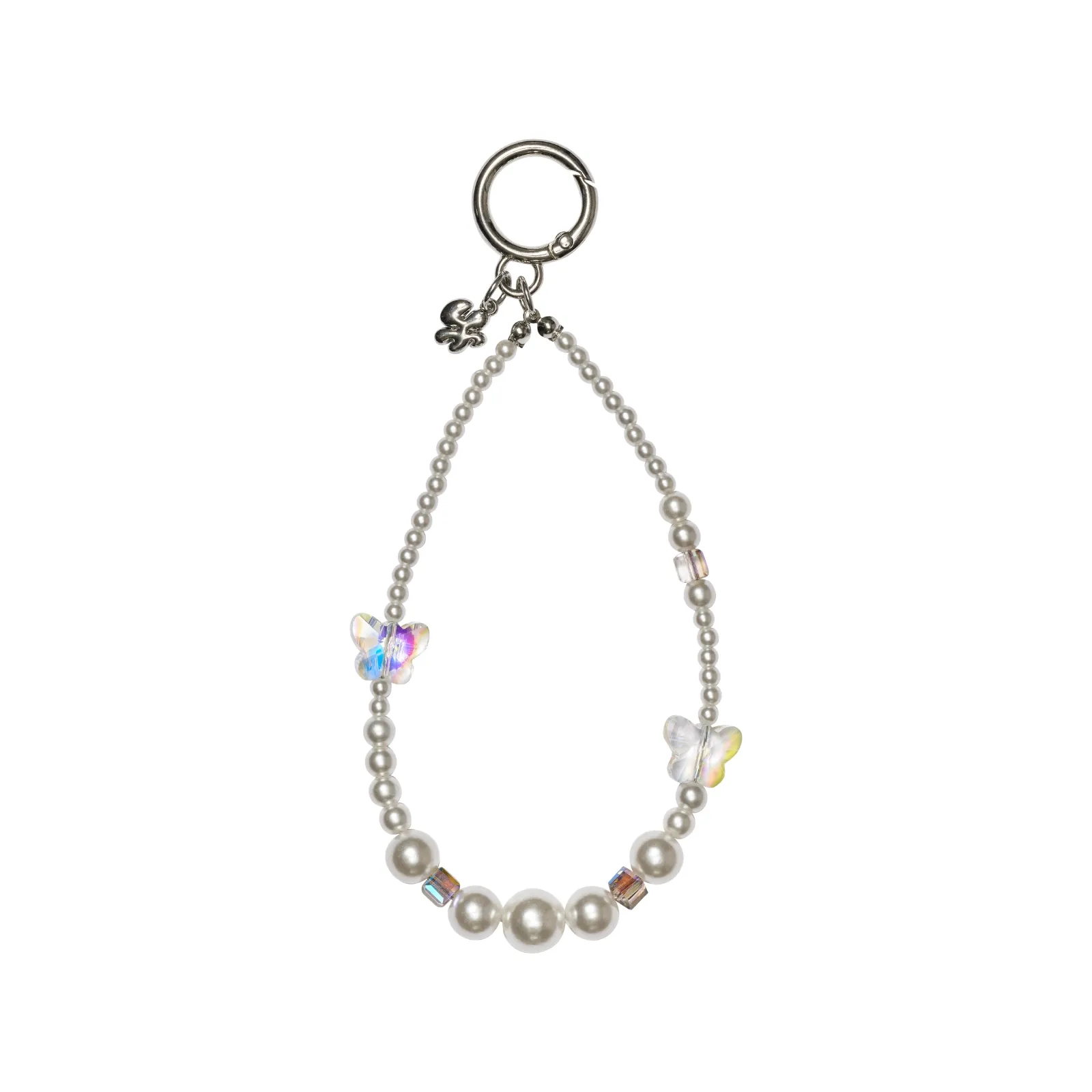 Mobile bracelet DRM-LND white butterfly