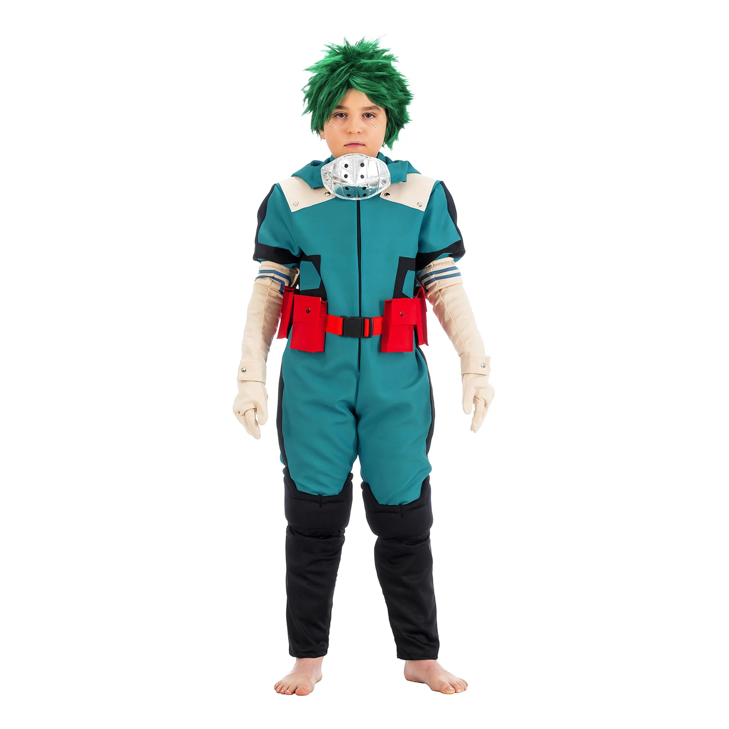 My Hero Academia Izuku Midoriya Barn Maskeraddräkt