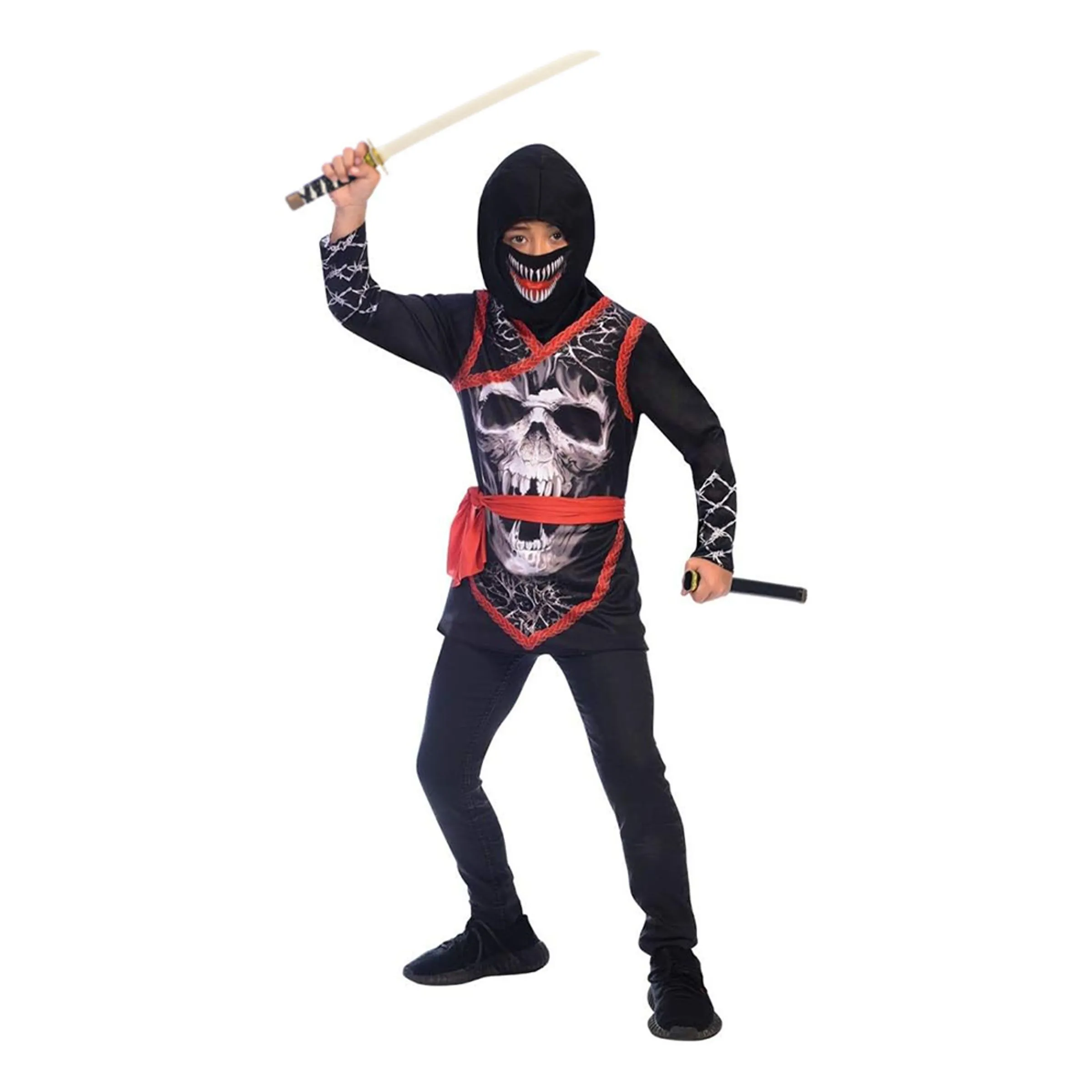 Ninja Halloween Barn Maskeraddräkt