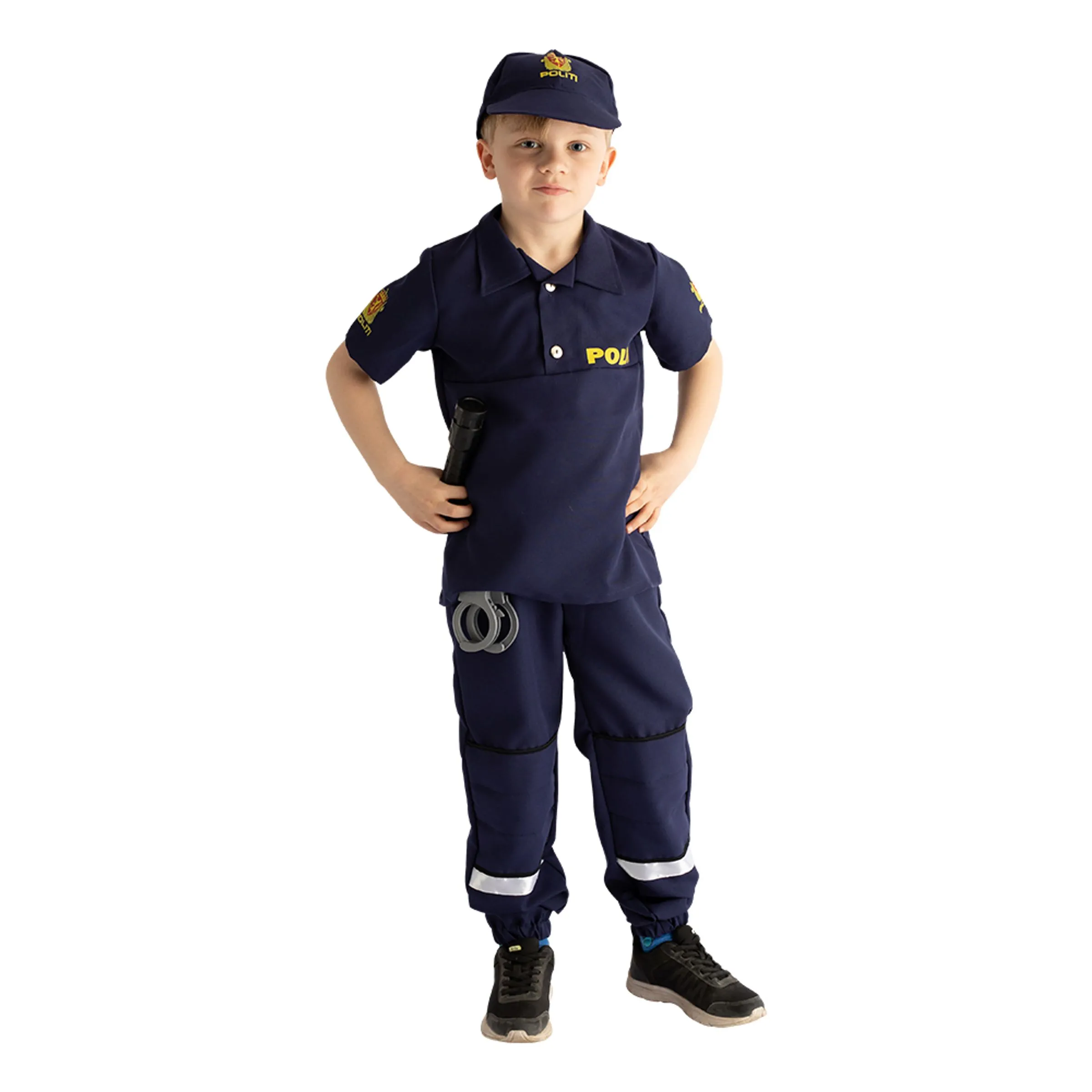 Norsk Polis Barn Maskeraddräkt