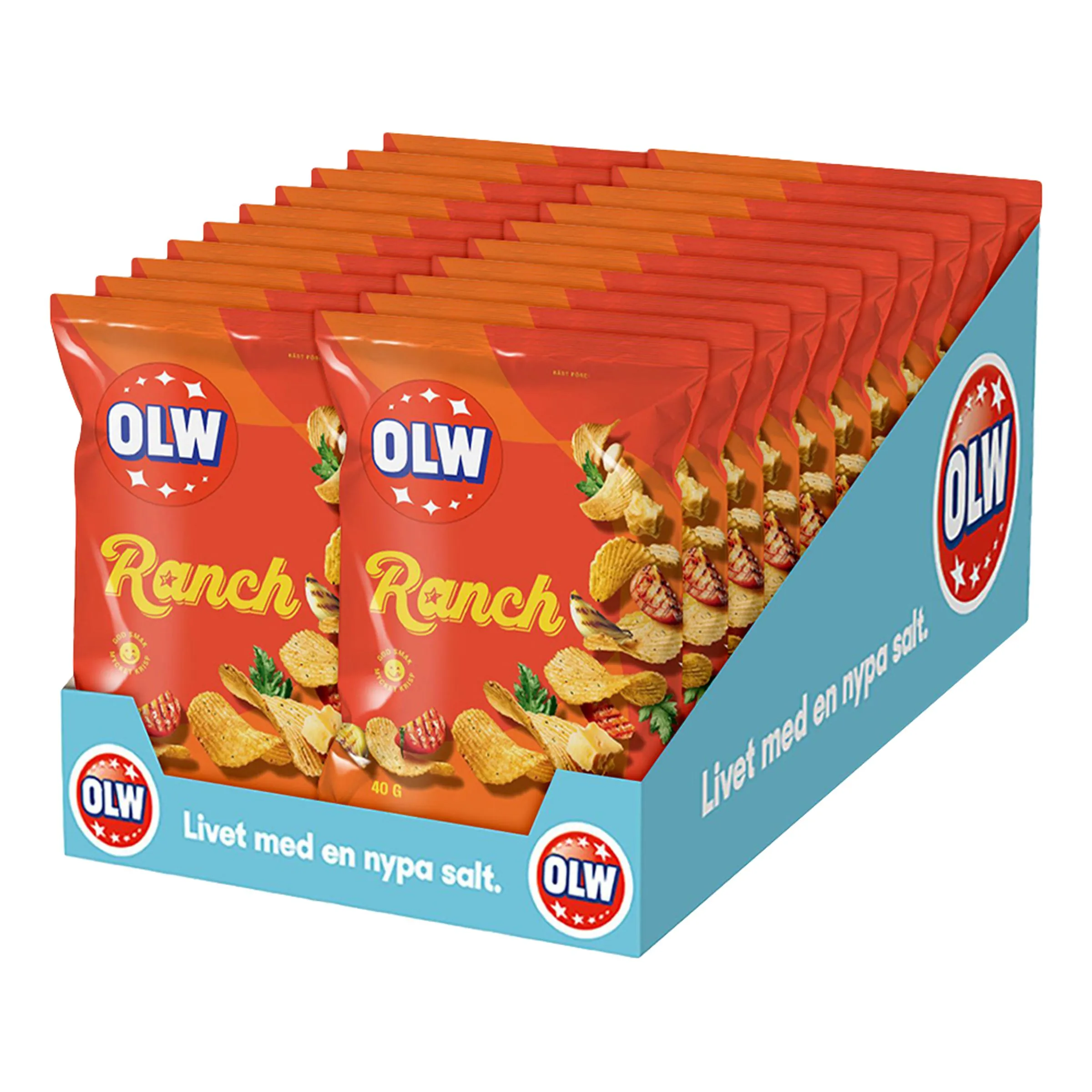 OLW Ranch Storpack - 20 x 40 g