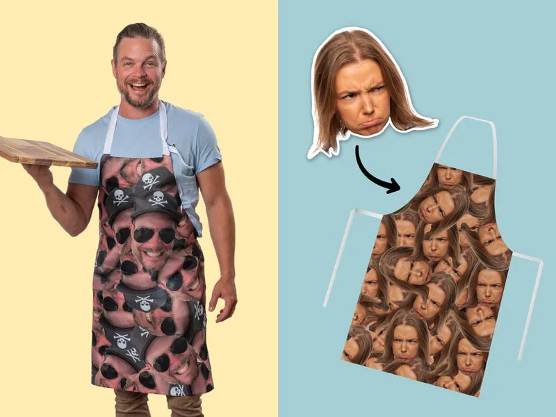 Personligt Förkläde - Multiface