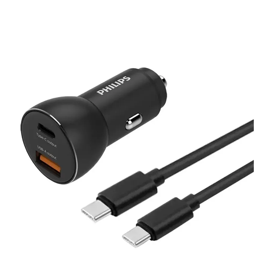 Philips USB-A + USB-C Billiaddare 3W
