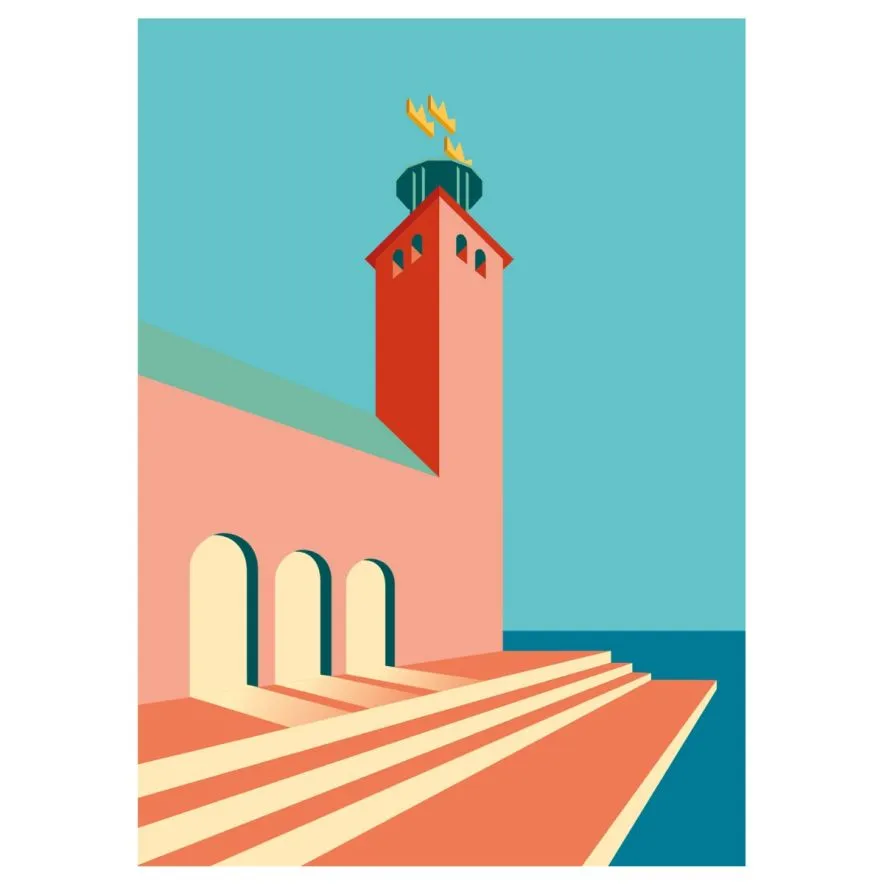 Poster Stadshuset 50x70