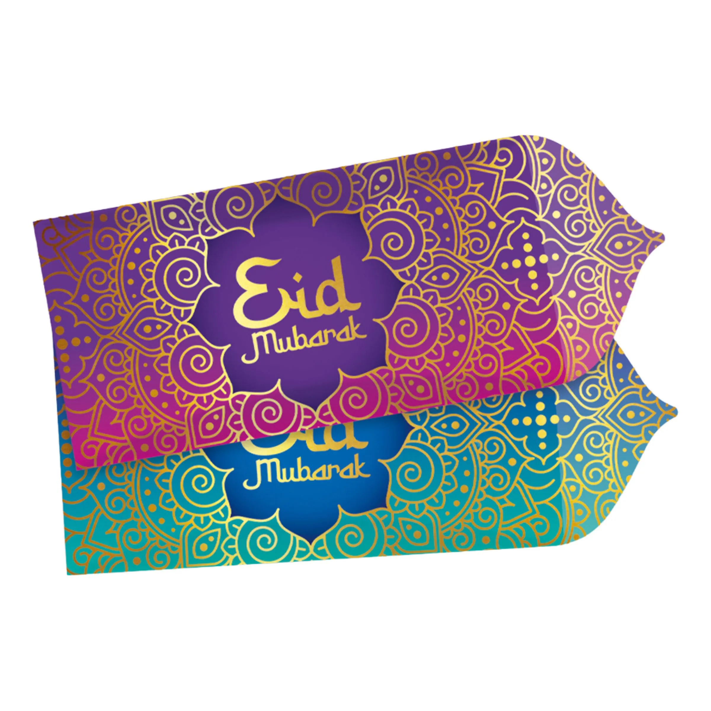Presentkuvert Eid Mubarak - 4-pack