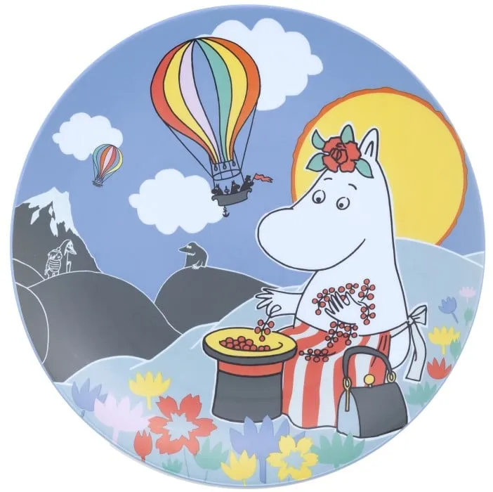 Rätt Start Mumin Festligheter Tallrik (Blå