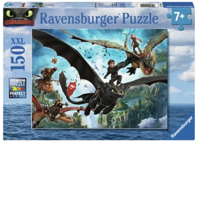 Ravensburger Dragons & Heroes Pussel 150-bitar
