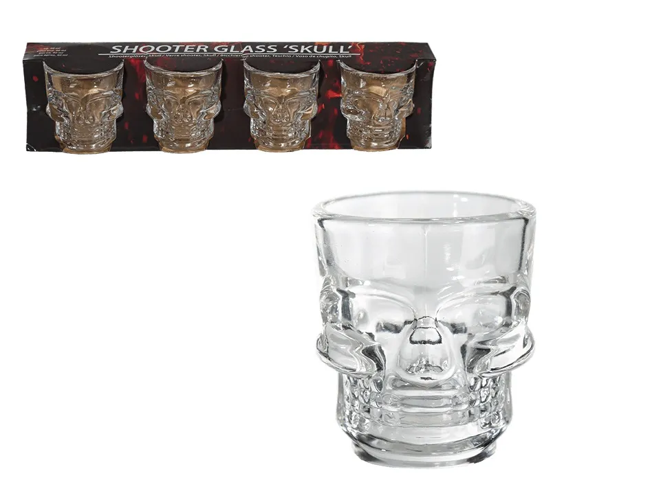 Shotglas Dödskalle