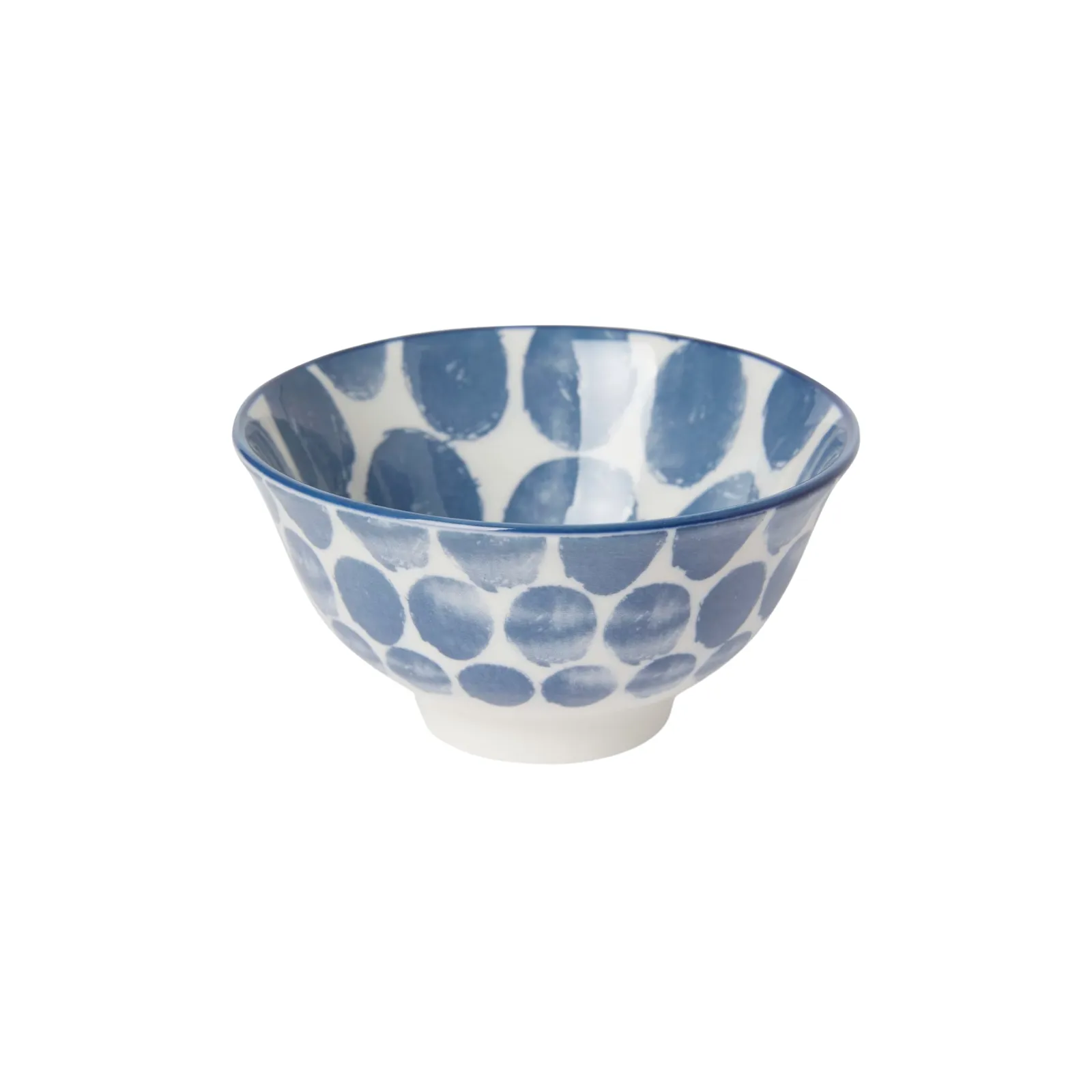 Skål Positano 9 Blå prickig