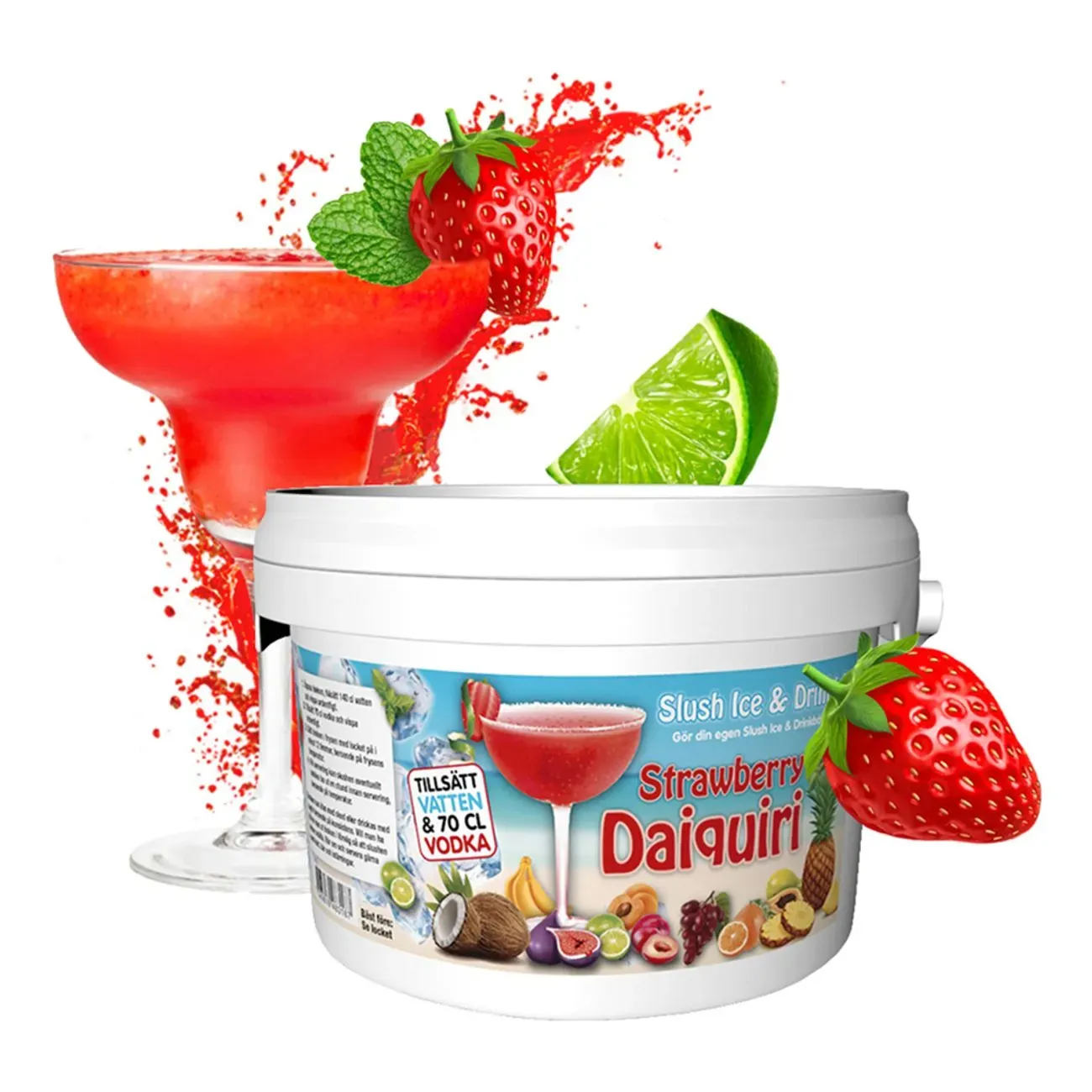 Slush Ice Strawberry Daiquiri ger 2.5 Liter