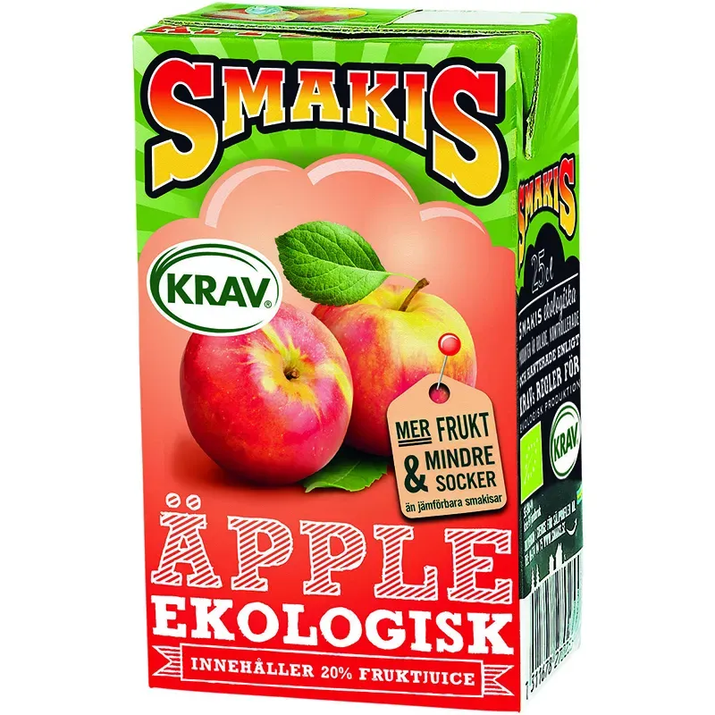 Smakis Äpple EKO 25 cl