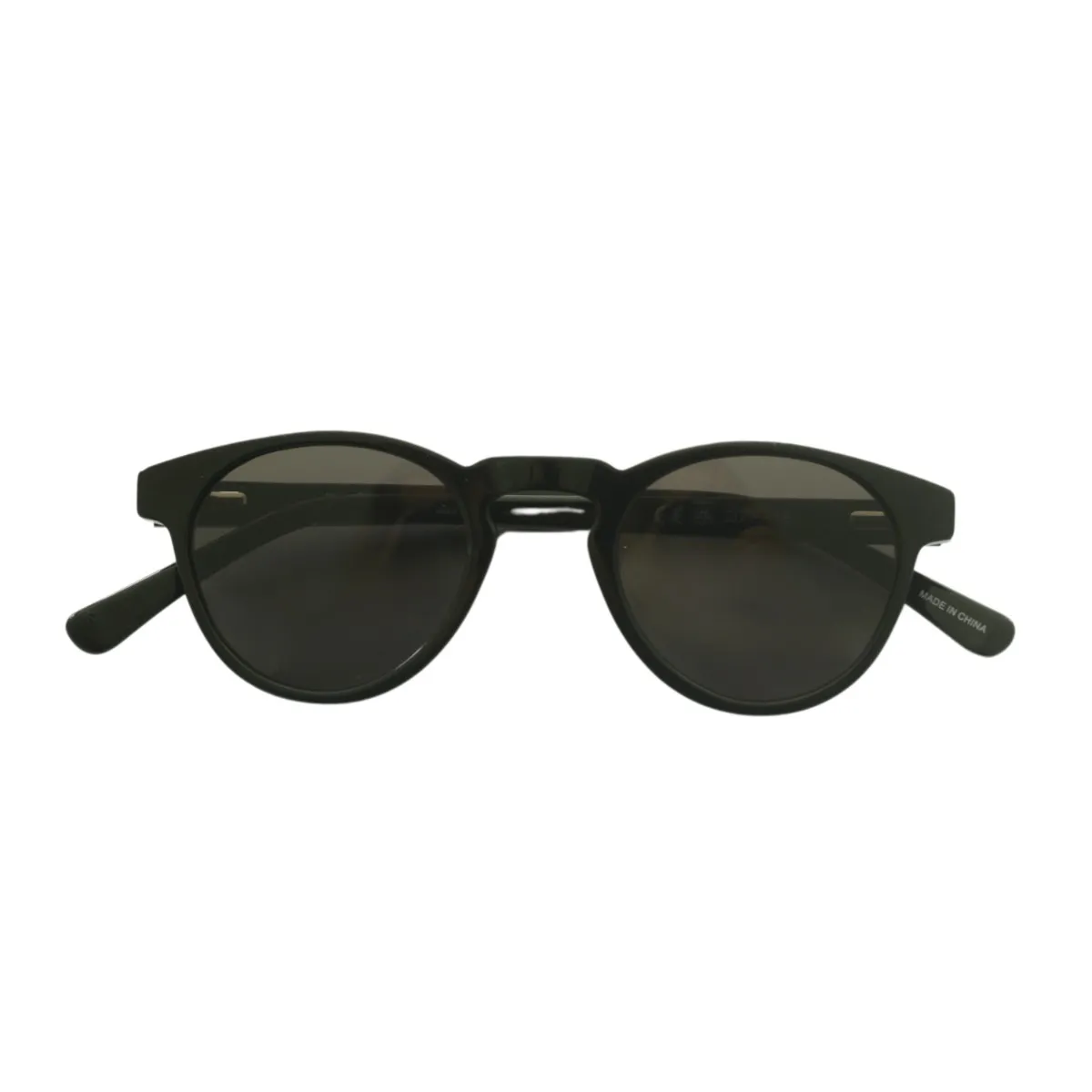 Solglasögon Rund Svart