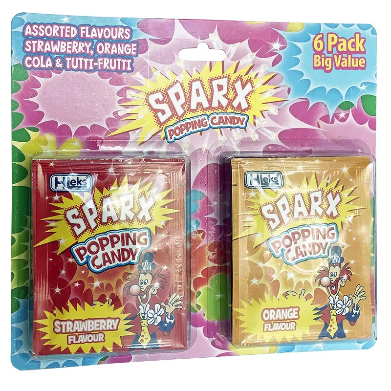 Sparx Popping Candy 6-pack 30 gram