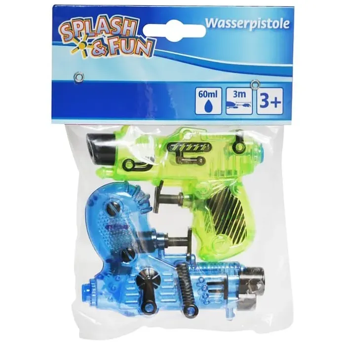 Splash & Fun Vattenpistoler 2-pack