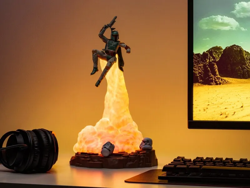 Star Wars Boba Fett Lampa
