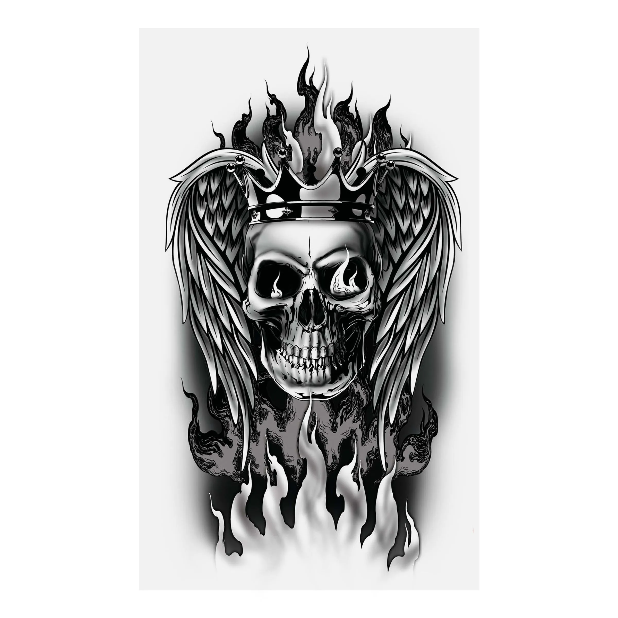Tatuering Dödskalle