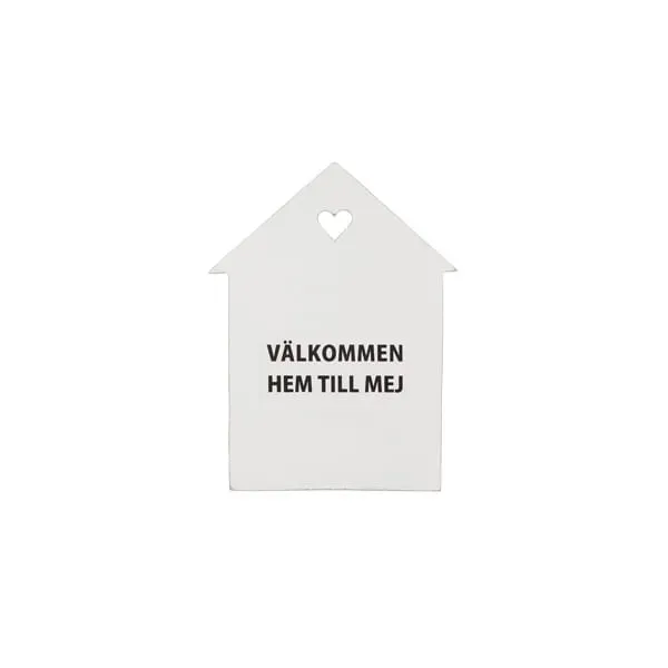 Trätavla, Välkommen hem till mej