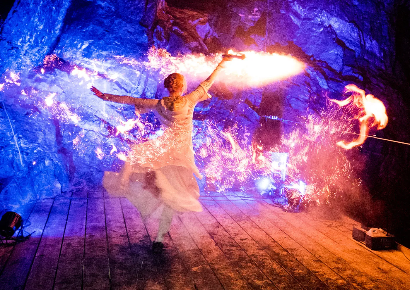 Valborg i Äventyrsgruvan barn för två