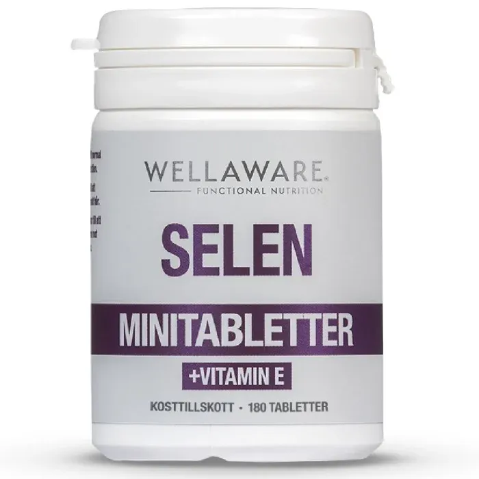 WellAware Selen +Vitamin E Minitabletter 180 st