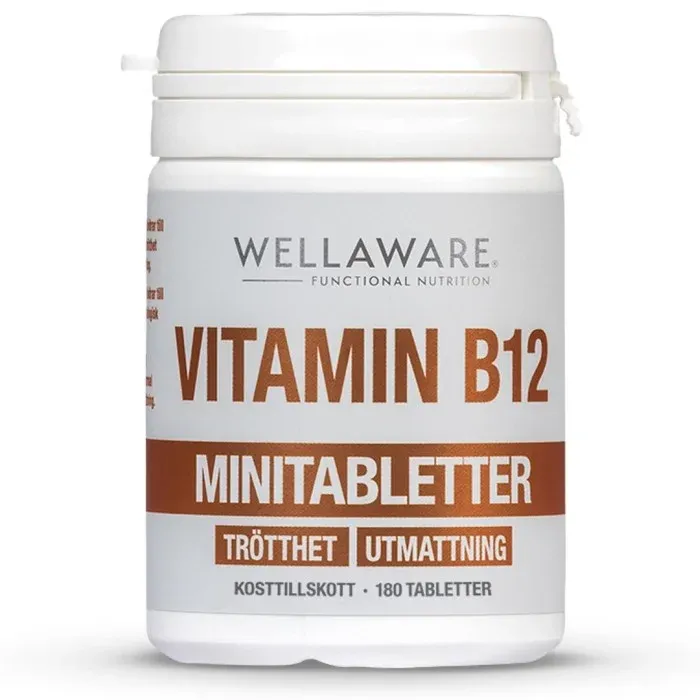 WellAware Vitamin B12 Minitabletter 180 st