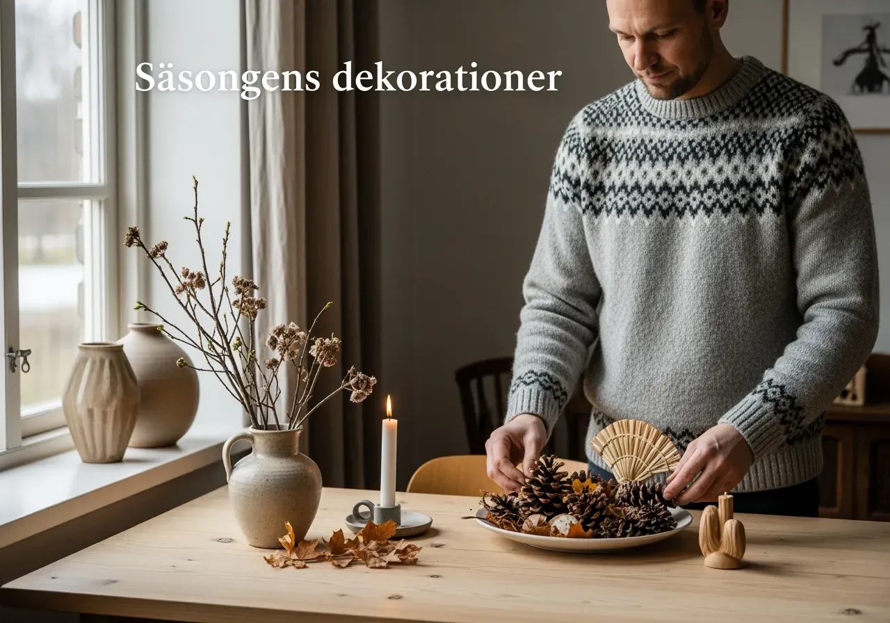 Säsongens dekorationer