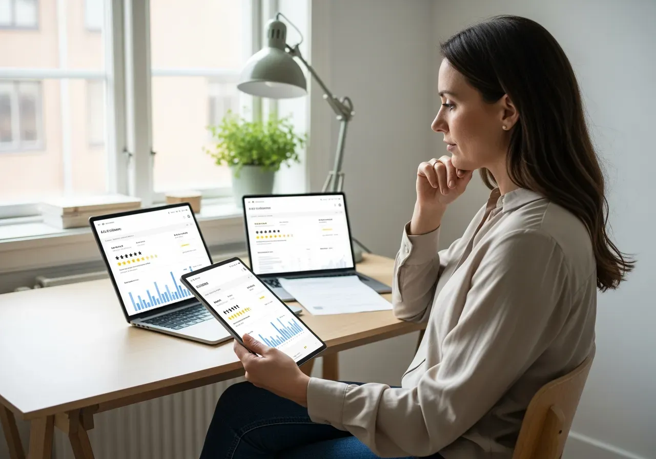 Läsa och jämföra omdömen