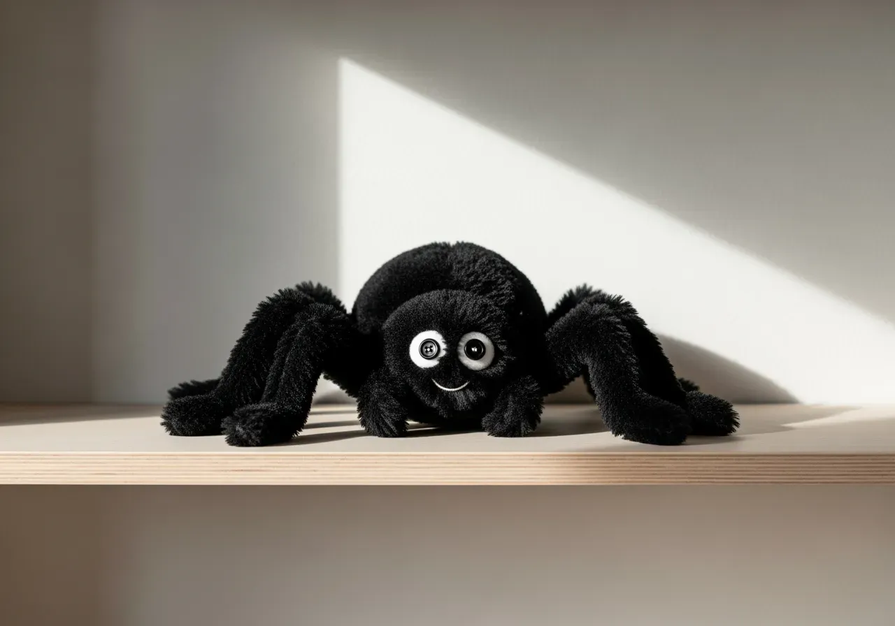 Mjuka spindel gosedjur för barn