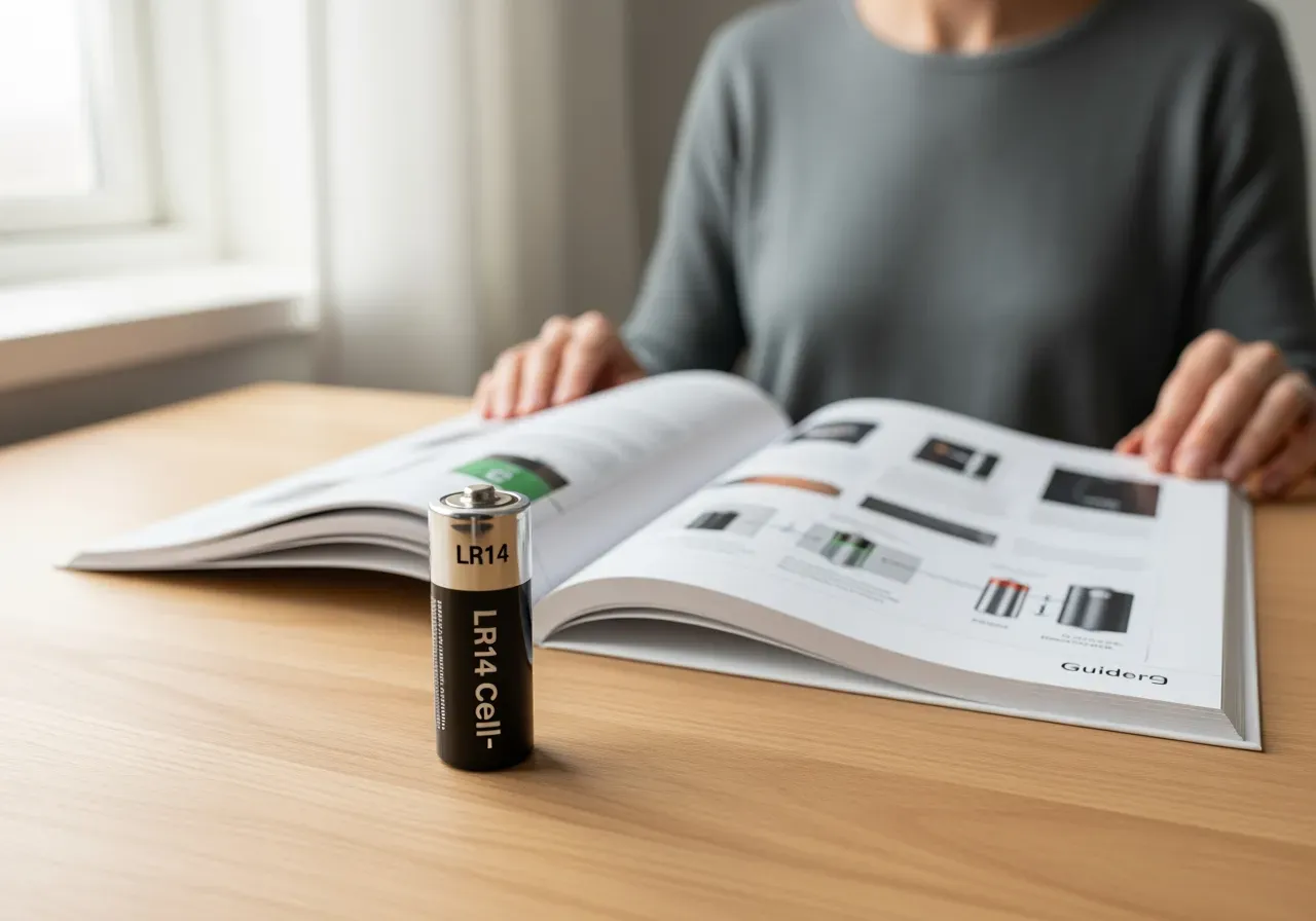 Guide till LR14 C‑batterier